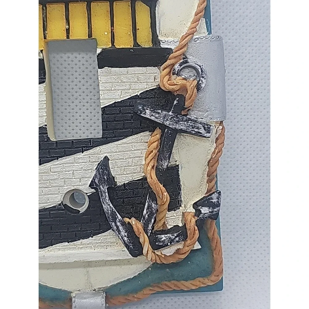 Vintage Lighthouse Light Switch Cover Coastal Nautical Decor